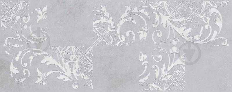 Плитка Golden Tile Orlando Misty shabby chic №1 gray OR2301 20x50 см - фото 1