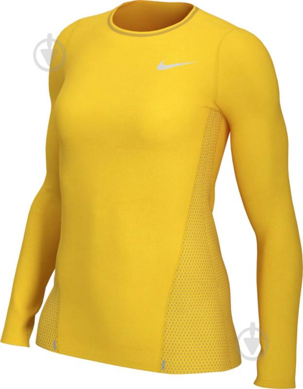 Футболка Nike W NK CITY SLEEK LS CJ2020-845 р.L жовтий - фото 3