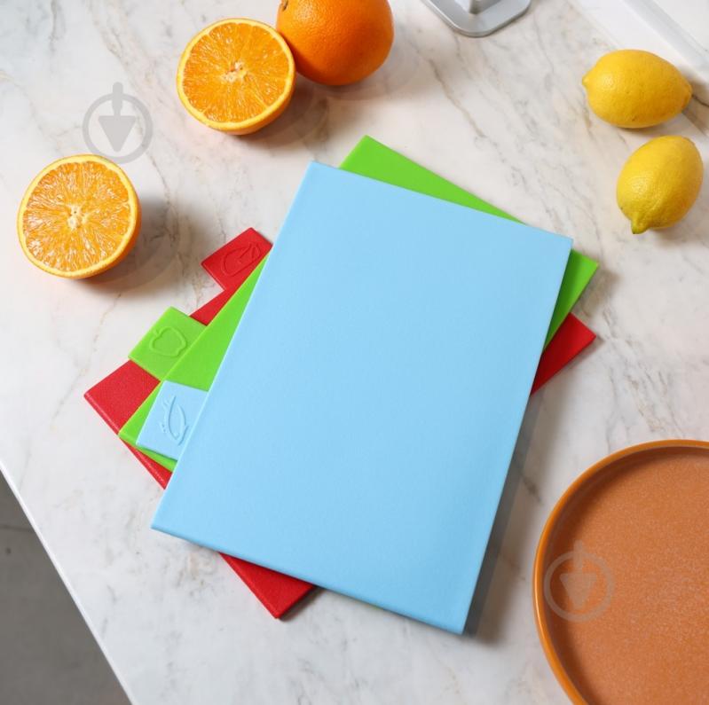 Набор кухонных досок Flamberg прямоугольных 4 предмета - фото 3