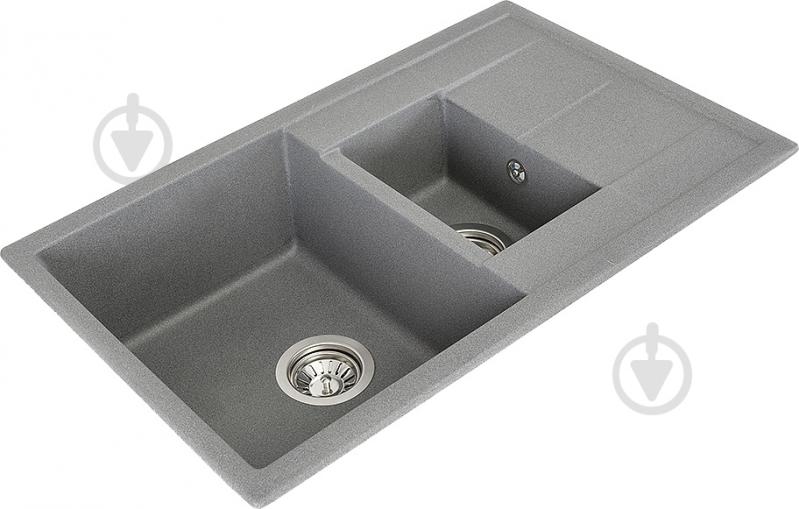 Мийка для кухні Interline STILOS grigio - фото 2 Мийка для кухні Interline STILOS grigio - фото 2