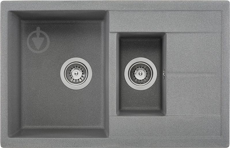 Мийка для кухні Interline STILOS grigio - фото 1 Мийка для кухні Interline STILOS grigio - фото 1