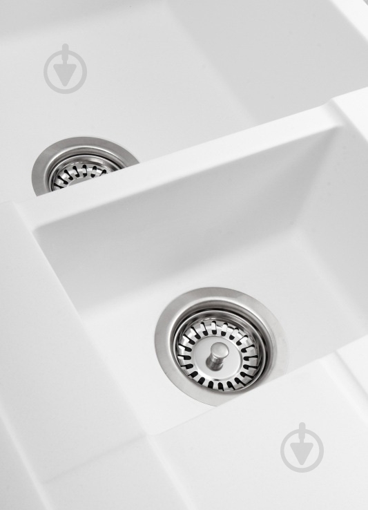 Мийка для кухні Interline STILOS white - фото 2