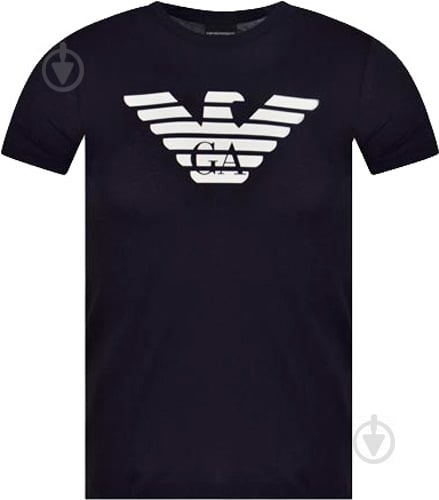 Футболка Emporio Armani T-SHIRT UOMO / MAN T-SHIRT 8N1T991JPZZ-0939 р.XL темно-синій - фото 1