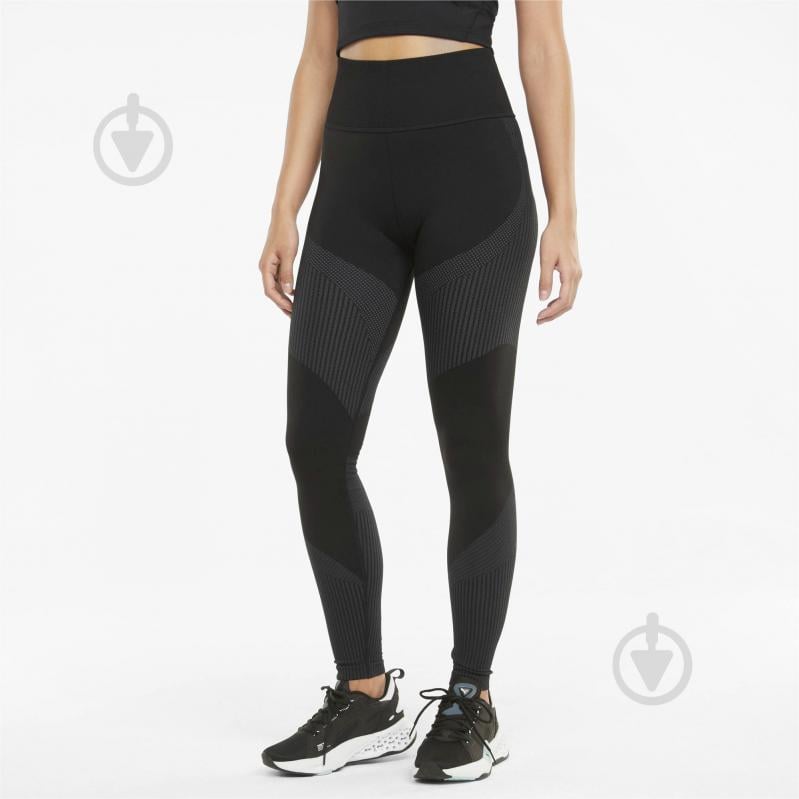 Лосины Puma Train Seamless HW 7 8 Tight 52105201 р.S черный - фото 3