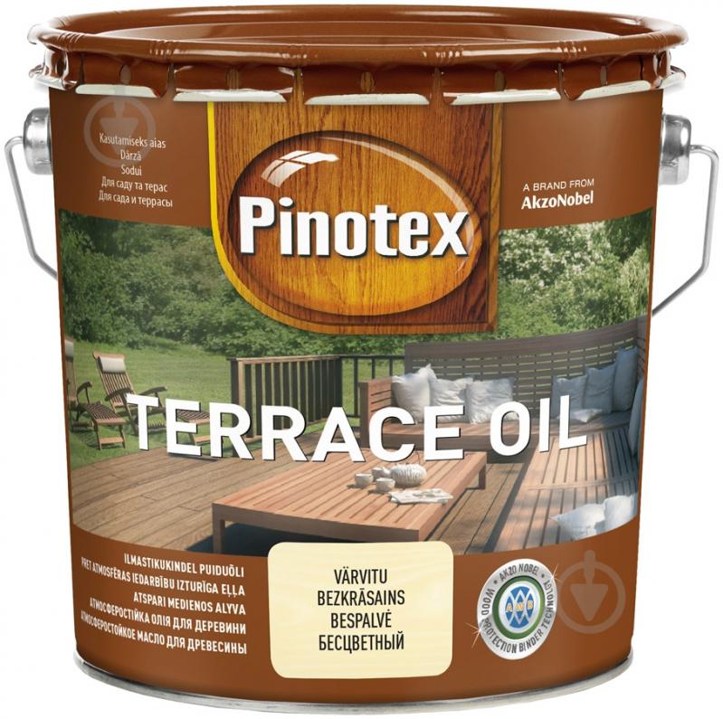 Масло Pinotex Terrace & Wood Oil 3 л - фото 1