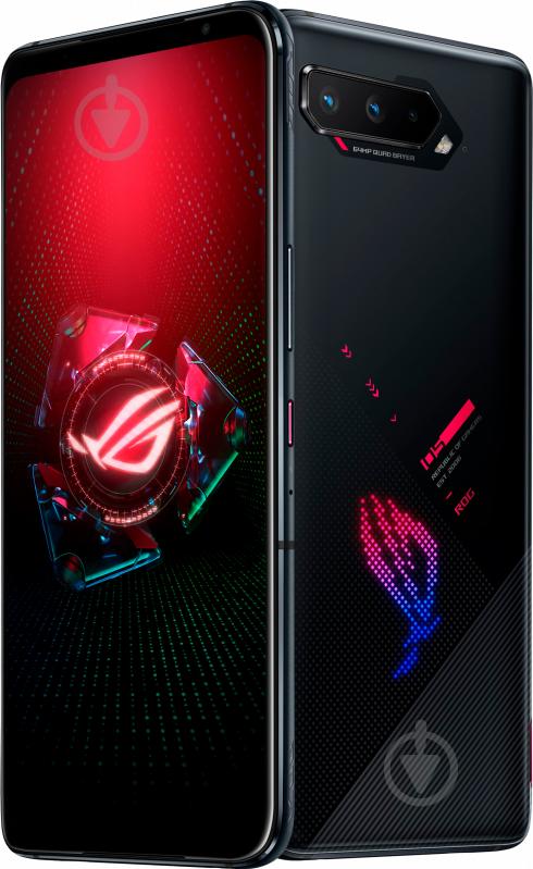 Смартфон Asus ROG Phone 5 12/256GB black (90AI0051-M01260) - фото 10