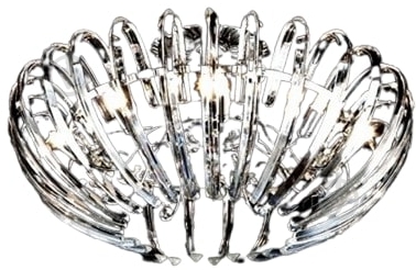 Люстра потолочная EVT Lighting 9xG9 кристальный FL-CH-171692-450 R - фото 1