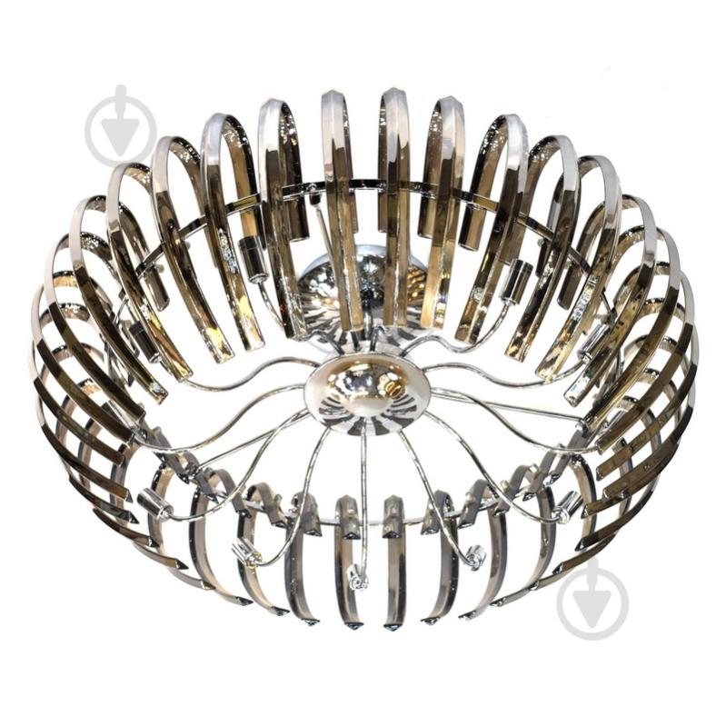 Люстра потолочная EVT Lighting 12xG9 золото SAS-187216/17 P - фото 2