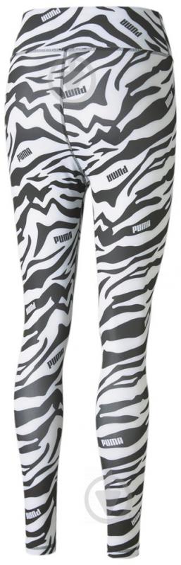 Лосины Puma Modern Sports 7 8 AOP Tights 85591002 р.XS черно-белый - фото 2