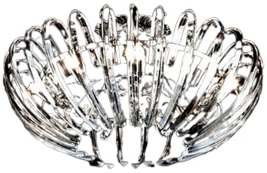 Люстра потолочная EVT Lighting 9xG9 кристальный SAS-187217/12 P - фото 1