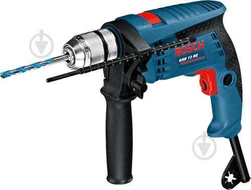 Дриль ударний Bosch Professional GSB 13 RE БЗП 0601217100 - фото 1