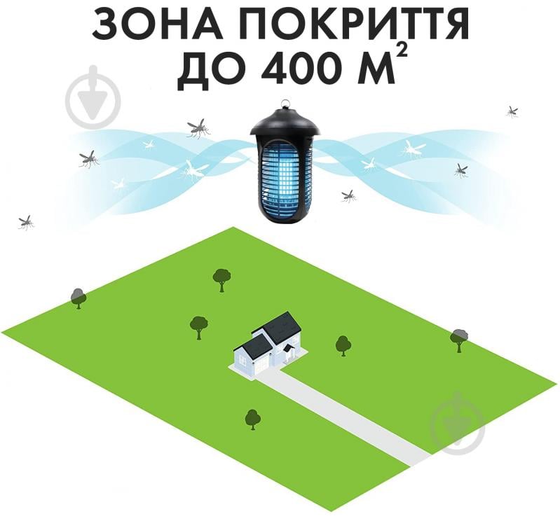 Уличный уничтожитель насекомых Ізотронік BY-C338B - фото 10 Уличный уничтожитель насекомых Ізотронік BY-C338B - фото 10