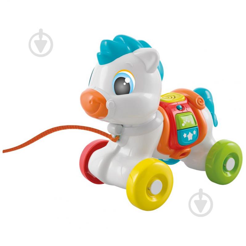 Игрушка-каталка Clementoni Pull Along Baby Pony 17812 - фото 1