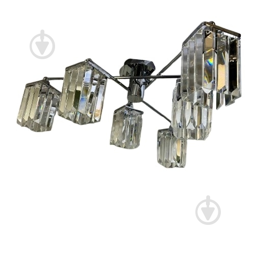 Люстра стельова EVT Lighting 8xE14 кришталевий BAMX-1188011/12 - фото 2