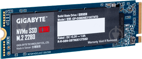 SSD-накопичувач Gigabyte 1024GB M.2 PCI Express 3.0 x4 NAND TLC (GP-GSM2NE3100TNTD) - фото 4