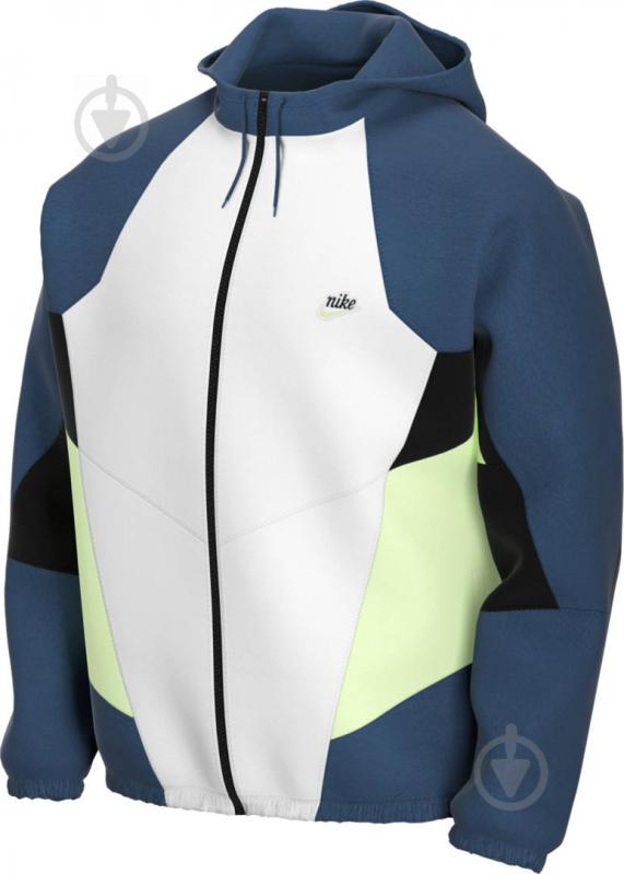 Вітрівка чоловіча Nike M NSW HE WR JKT WVN SIGNATURE CJ4358-499 р.XL біла - фото 3