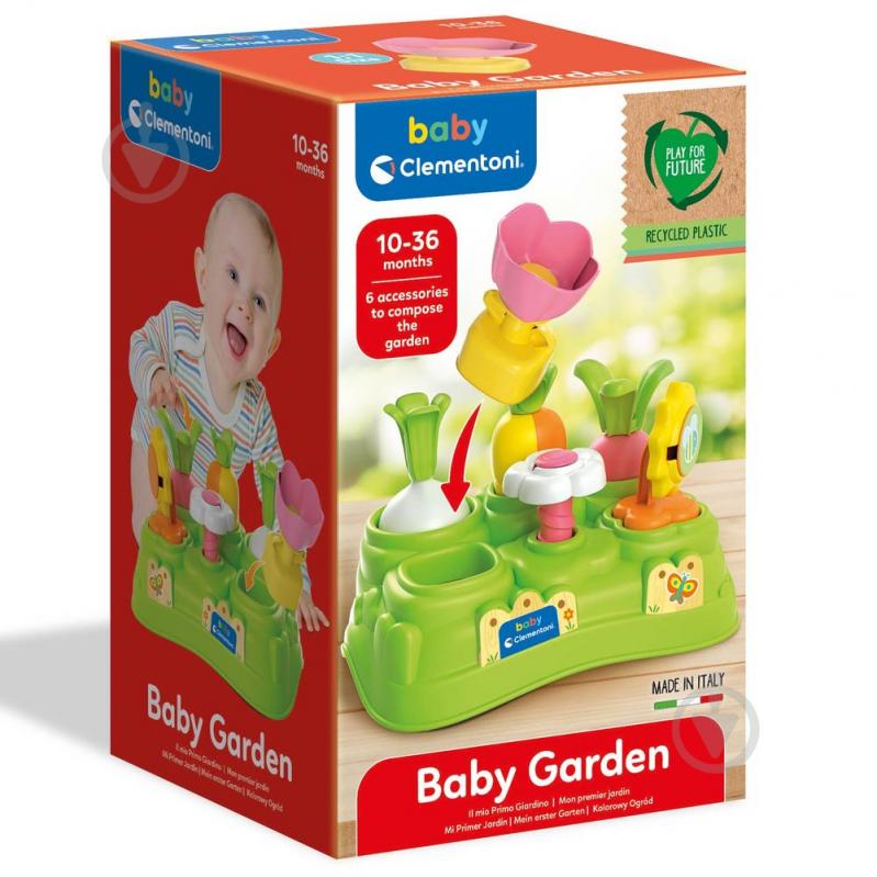 Игрушка-сортер Clementoni Baby Garden 17277 - фото 3