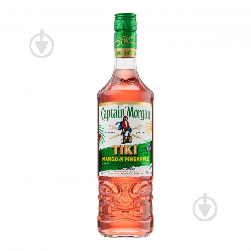 Напиток ромовый Captain Morgan Tiki Mango+Pineapple 0,7 л - фото 1