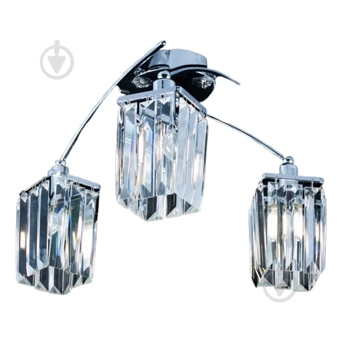 Люстра потолочная EVT Lighting 3xE14 кристальный KD-183030-Sq 12+1 - фото 1