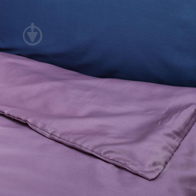 Пододеяльник Solid 1,5 160x220 см фиолетовый Luna - фото 1