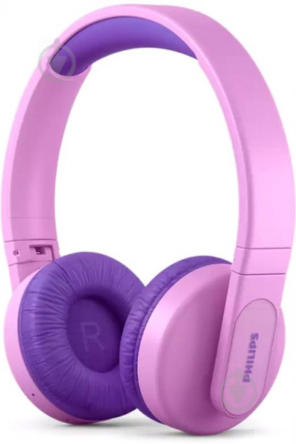 Наушники Philips TAK4206 On-ear Colored light panels pink (TAK4206PK/00) - фото 1