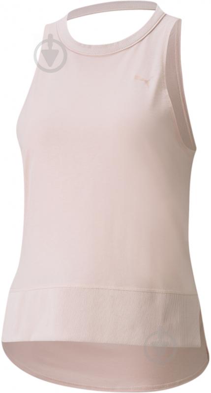 Майка Puma STUDIO Slvls Open Back Tank 52098436 р.M розовый - фото 1