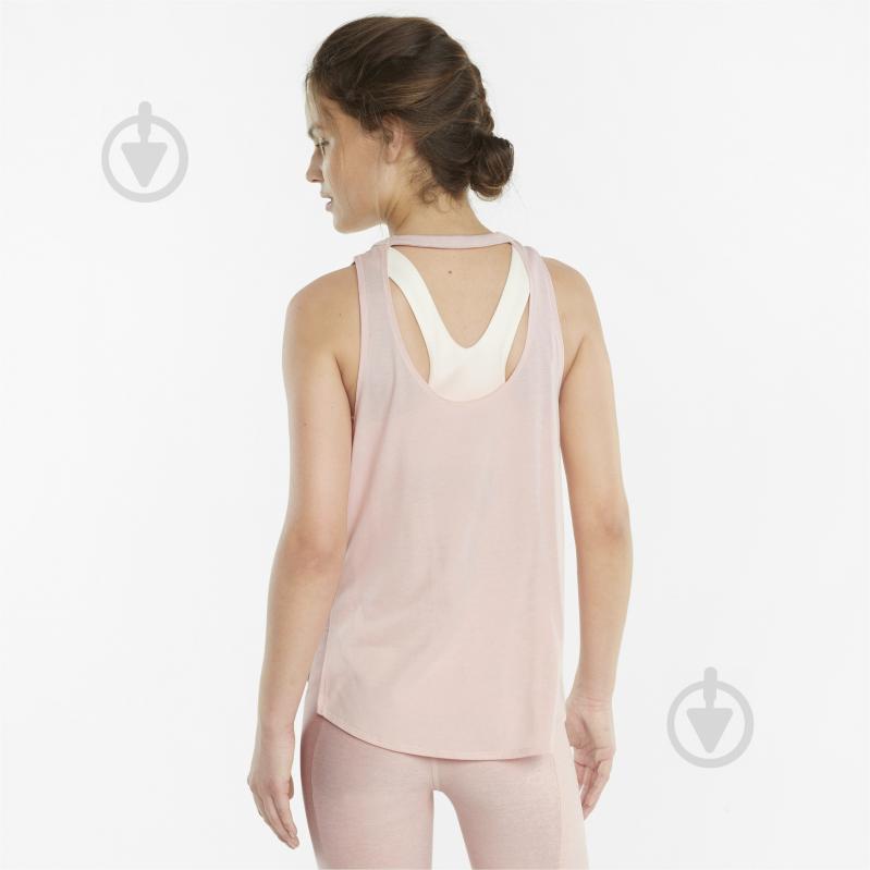 Майка Puma STUDIO Slvls Open Back Tank 52098436 р.XS розовый - фото 4