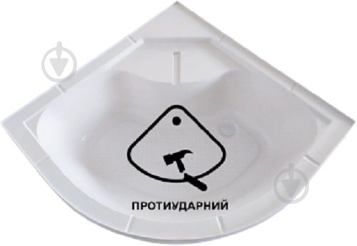 Поддон душевой AquaStream противоударный 99 H - фото 1