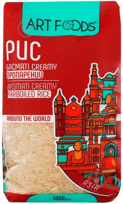 Рис Art Foods Басмати Creamy 1000 г - фото 1