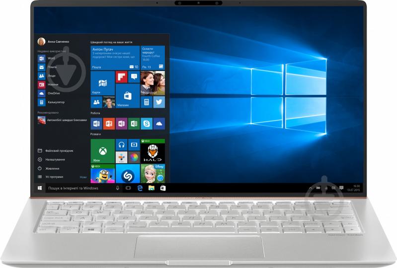 Ноутбук Asus ZenBook UX333FA 13,3" (90NB0JV2-M08640) silver A3265T - фото 1