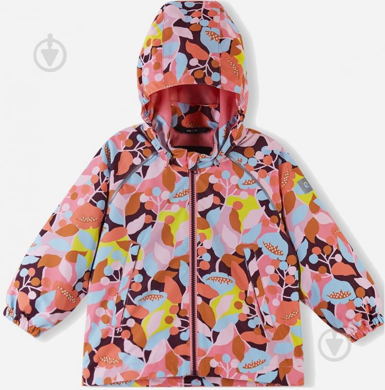 Куртка для девочек Reima Reimatec Hede р.80 розовый 5100243A-4372 - фото 3