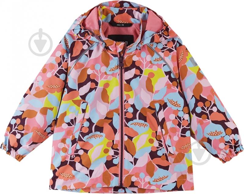 Куртка для девочек Reima Reimatec Hede р.80 розовый 5100243A-4372 - фото 1