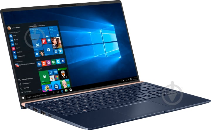 Ноутбук Asus ZenBook UX333FA 13,3" (90NB0JV1-M08620) royal blue A3252T - фото 5