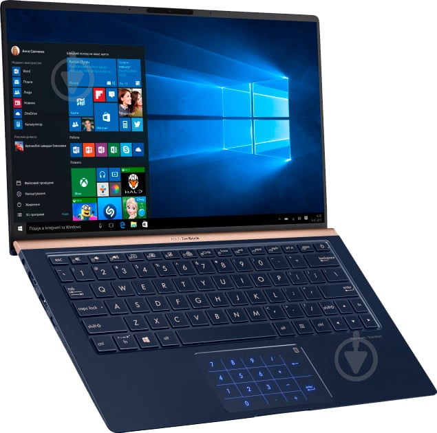 Ноутбук Asus ZenBook UX333FA 13,3" (90NB0JV1-M08620) royal blue A3252T - фото 6