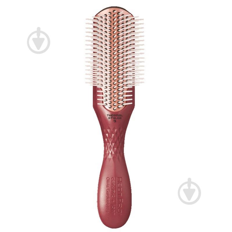 Щетка для волос Olivia Garden Heat Pro C+I Styler 9 Heat Pro C+I Styler OGBHPCIS9 красный - фото 1