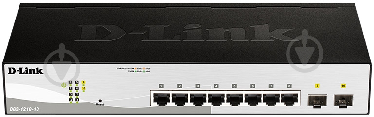 Комутатор D-Link DGS-1210-10/FL - фото 1