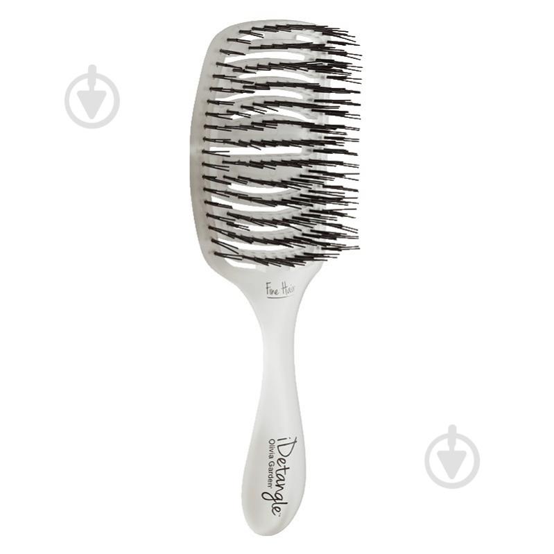 Щітка для волосся Olivia Garden Fine Hair Idetangle Brush OGB-ID-BFH білий - фото 1