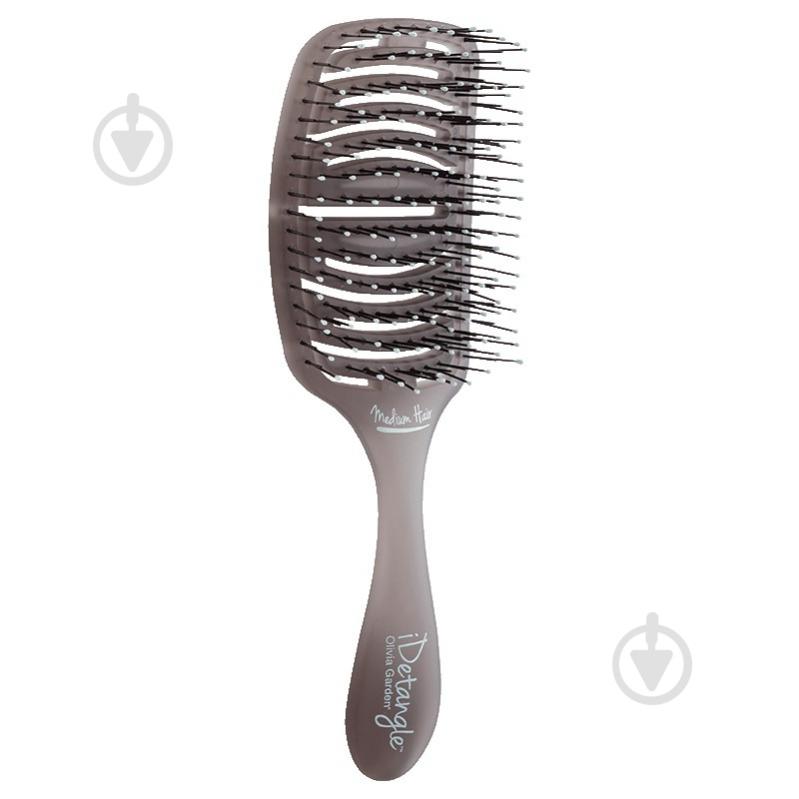 Щітка для волосся Olivia Garden Medium Hair Idetangle Brush OGB-ID-BMH сірий - фото 1