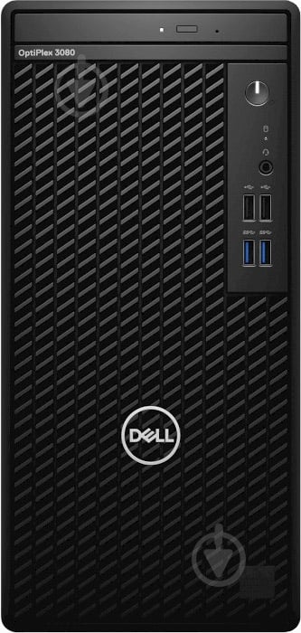 Комп'ютер Dell OptiPlex 3080 Tower (N211O3080MT_UBU) black - фото 1