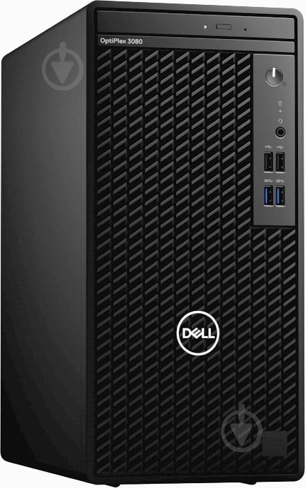 Комп'ютер Dell OptiPlex 3080 Tower (N211O3080MT_UBU) black - фото 2