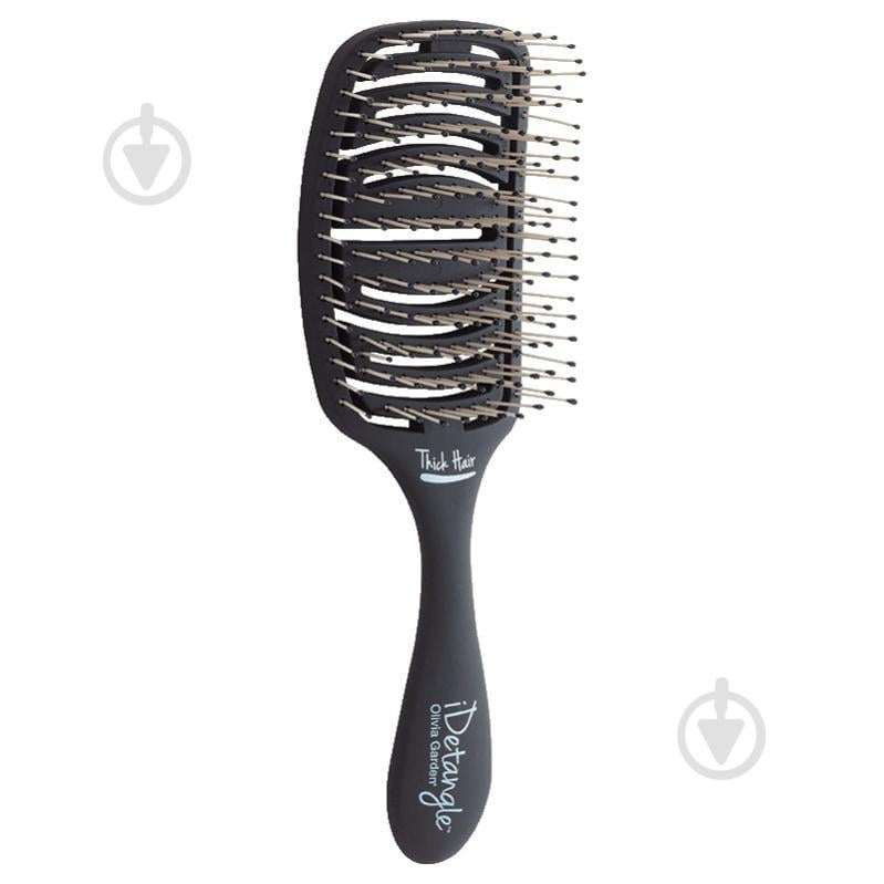 Щітка для волосся Olivia Garden Thick Hair Idetangle Brush OGB-ID-BTH чорний - фото 1