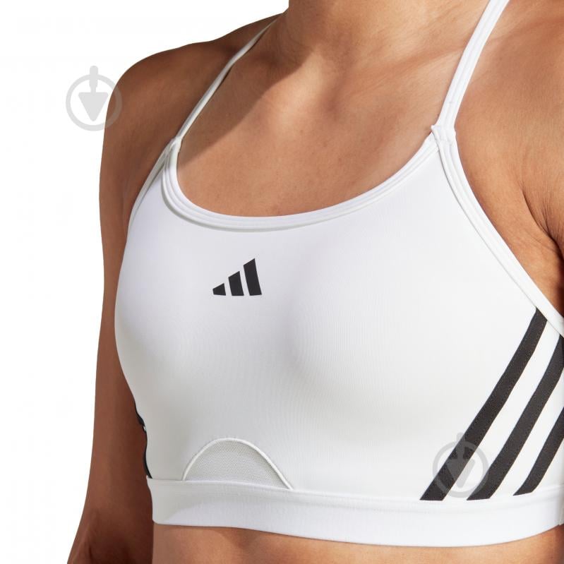 Бра Adidas AERCT LS 3S BRA IU1716 р.L-C/D білий - фото 3