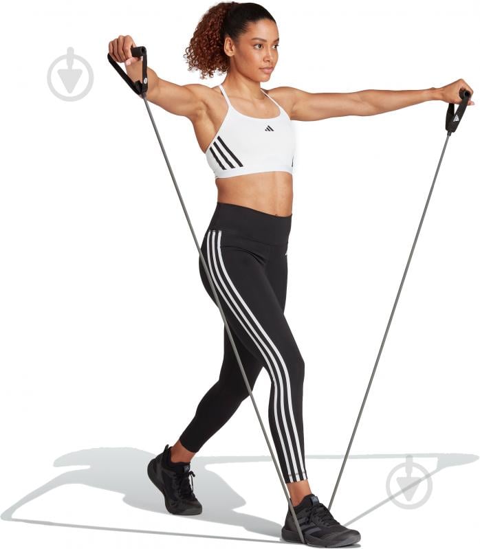 Бра Adidas AERCT LS 3S BRA IU1716 р.L-C/D білий - фото 5