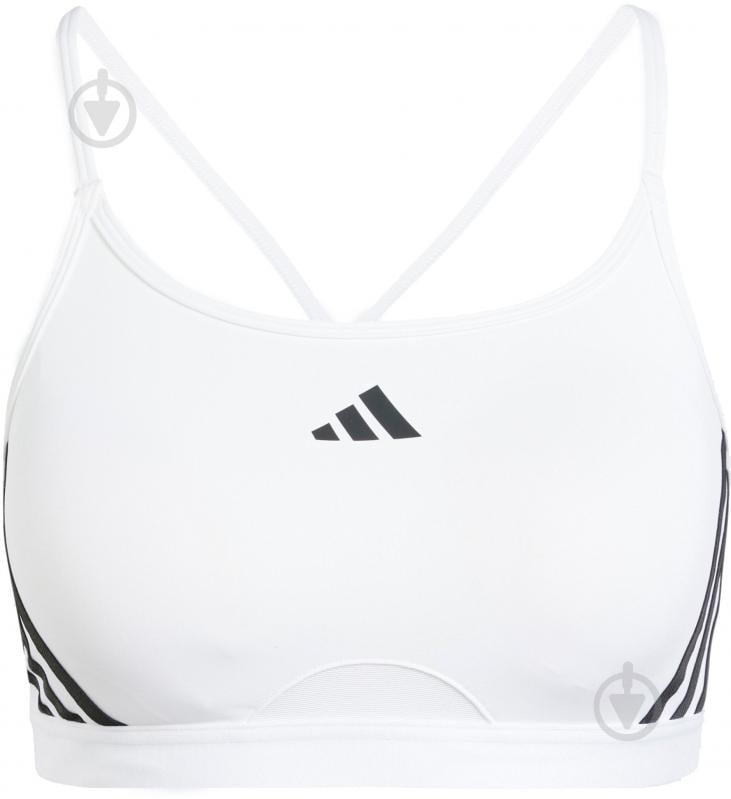 Бра Adidas AERCT LS 3S BRA IU1716 р.L-C/D білий - фото 6