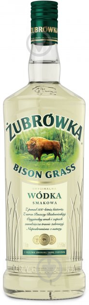 Настоянка Zubrowka Bison Grass 37.5% 1 л - фото 1