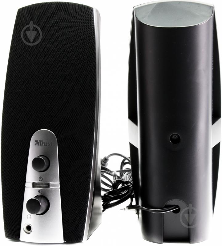 Акустична система Trust Mila USB 2.0 black/silver - фото 3