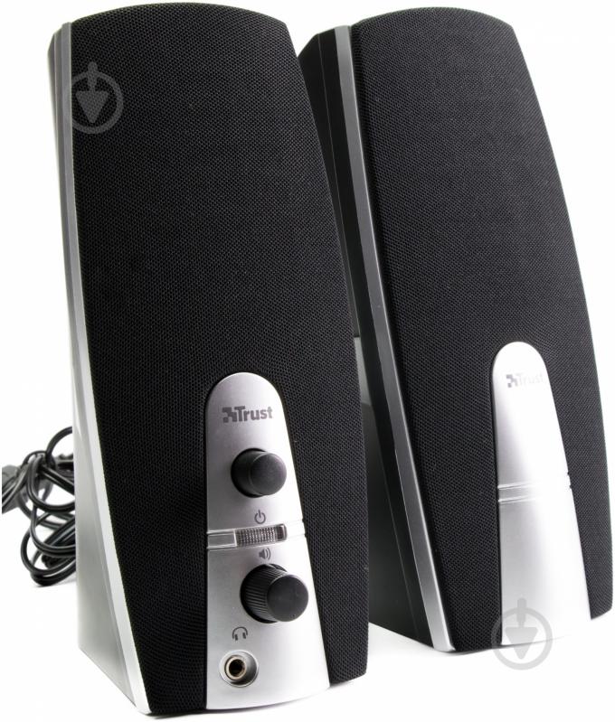 Акустична система Trust Mila USB 2.0 black/silver - фото 2