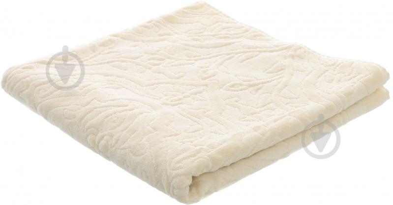 Рушник Жакард-велюр 70x140 см молочний La Nuit - фото 1