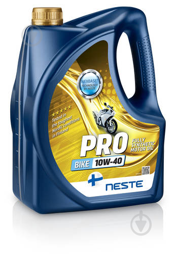 Моторне мастило Neste Oil Pro Bike 10W-40 4 л - фото 1