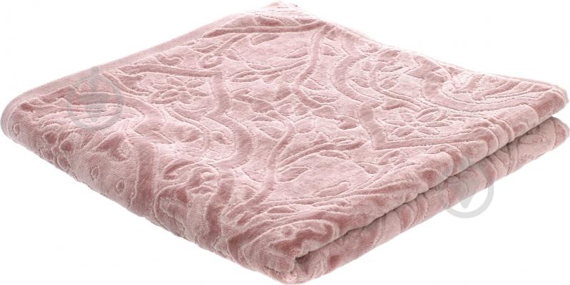 Полотенце Жаккард-велюр 70x140 см розовый La Nuit - фото 1 Полотенце Жаккард-велюр 70x140 см розовый La Nuit - фото 1